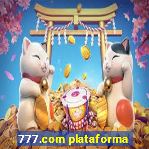 777.com plataforma